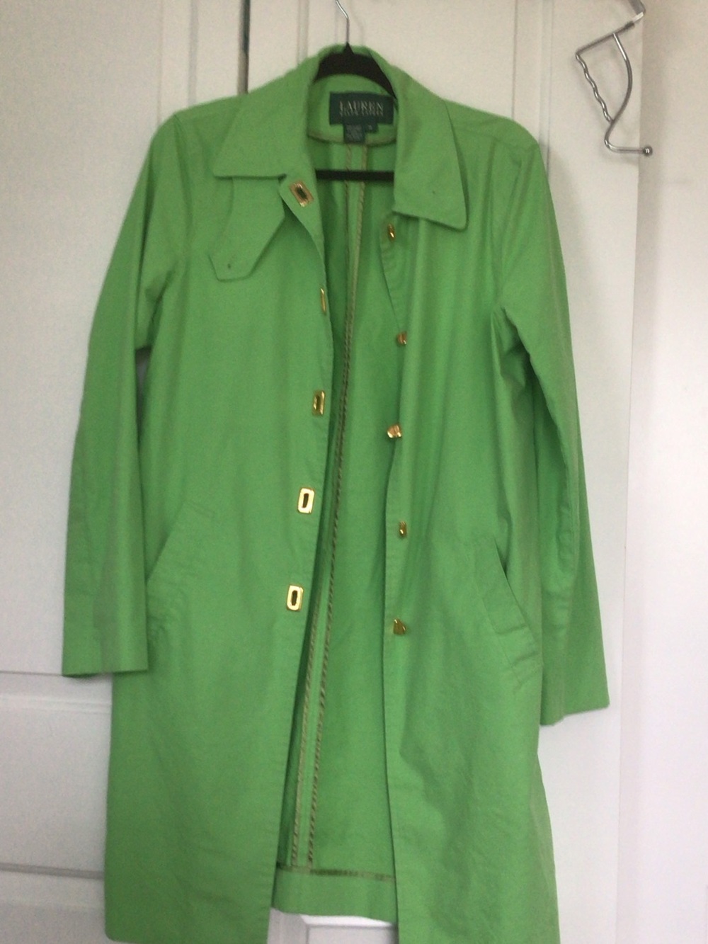 Ralph Lauren raincoat. Size medium